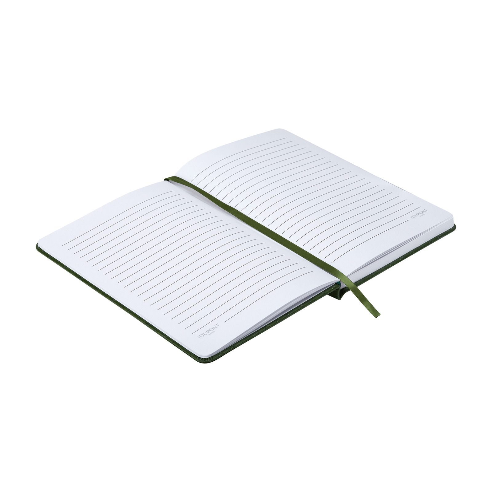 Notebook A5 green view 2