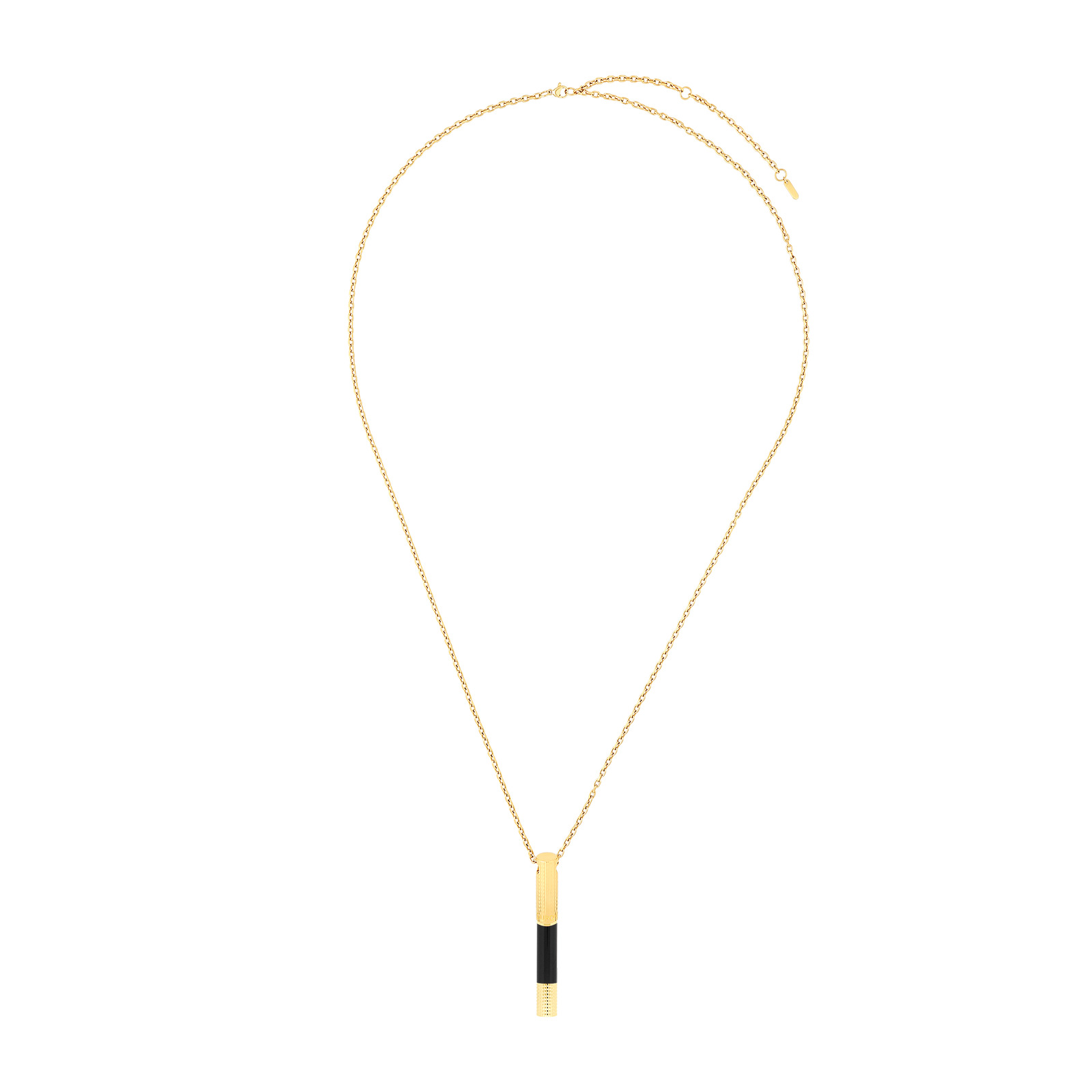 Mini pen Necklace Ballpoint pen gold view 3