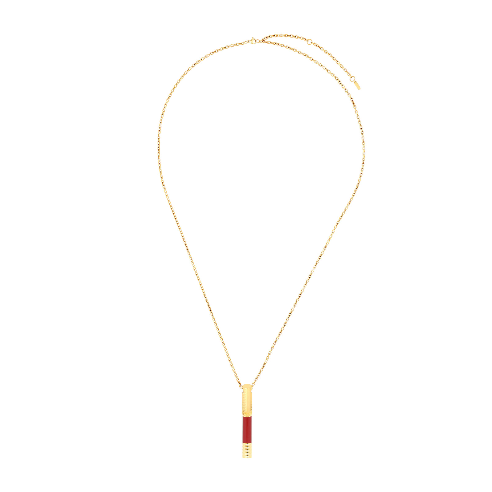 Mini pen Necklace Ballpoint pen burgundy view 4