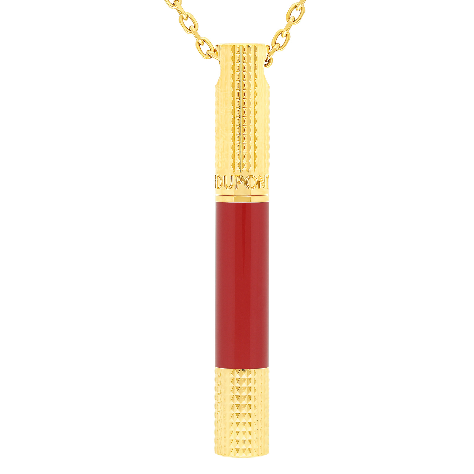 Mini pen Necklace Ballpoint pen burgundy view 3