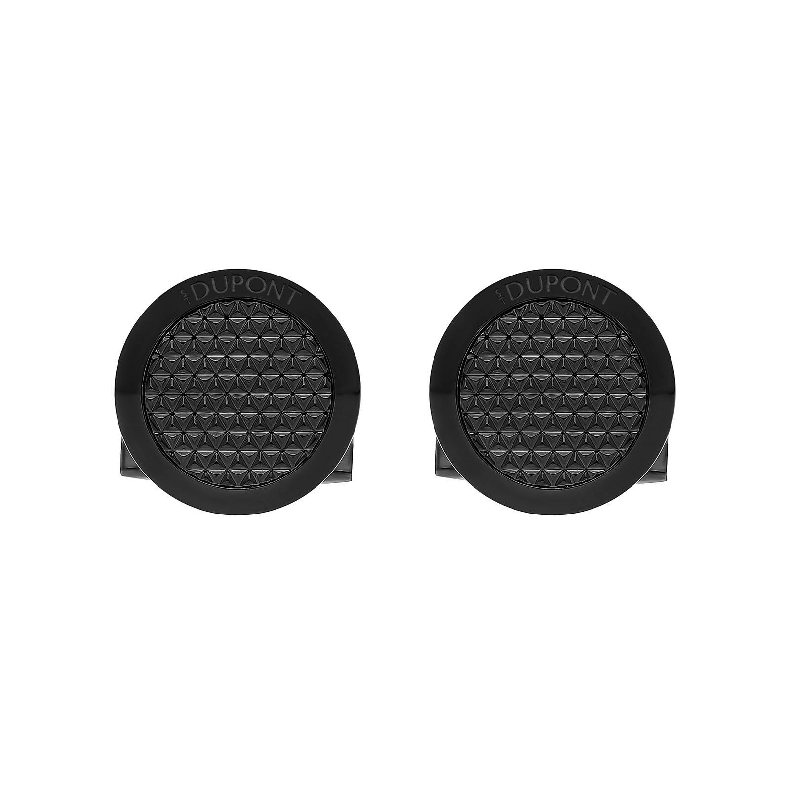 cufflinks Round Firehead cufflinks black