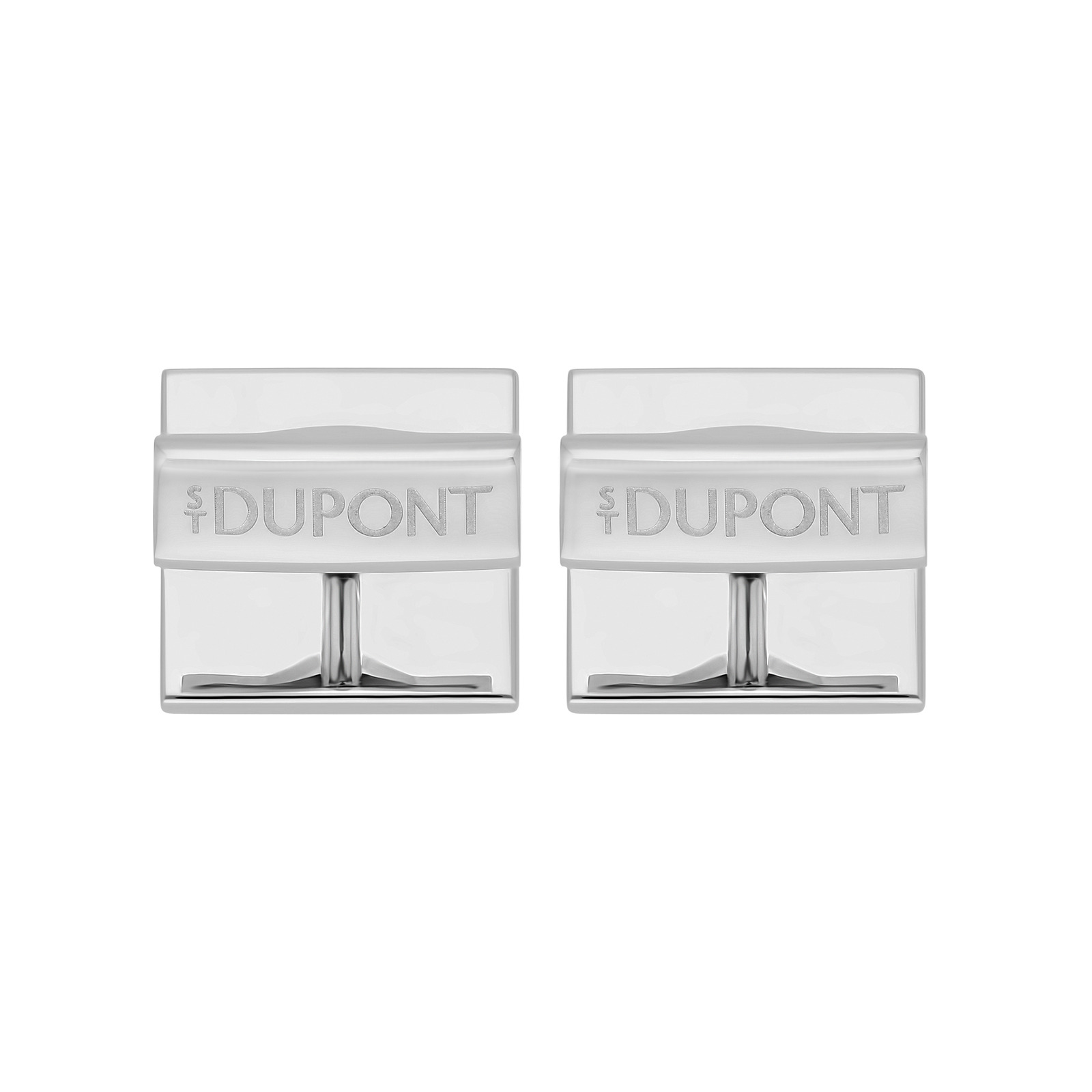 cufflinks Square diamond head cufflinks silver view 2