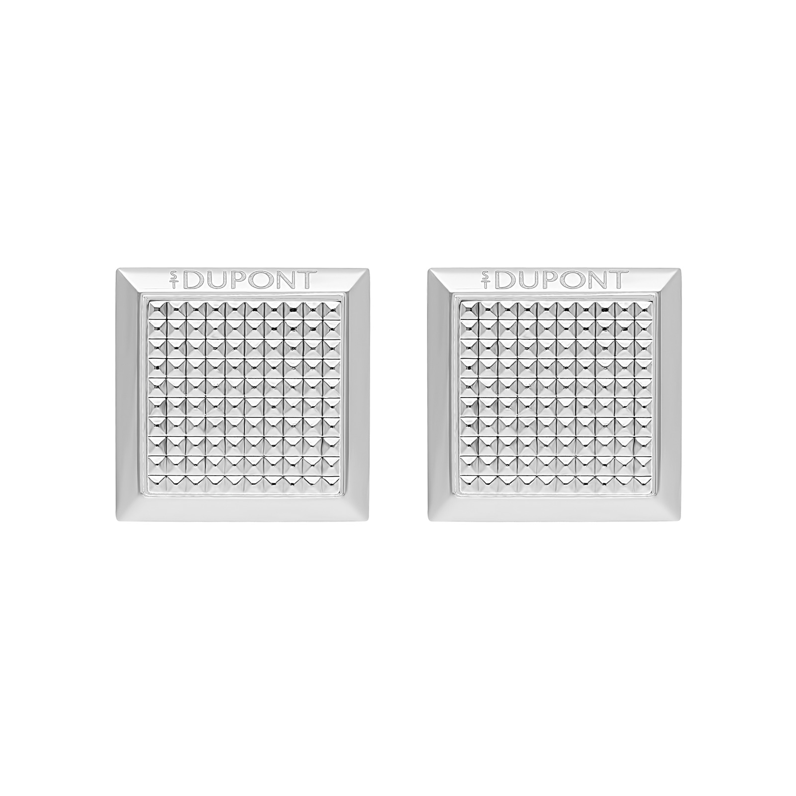 cufflinks Square diamond head cufflinks silver
