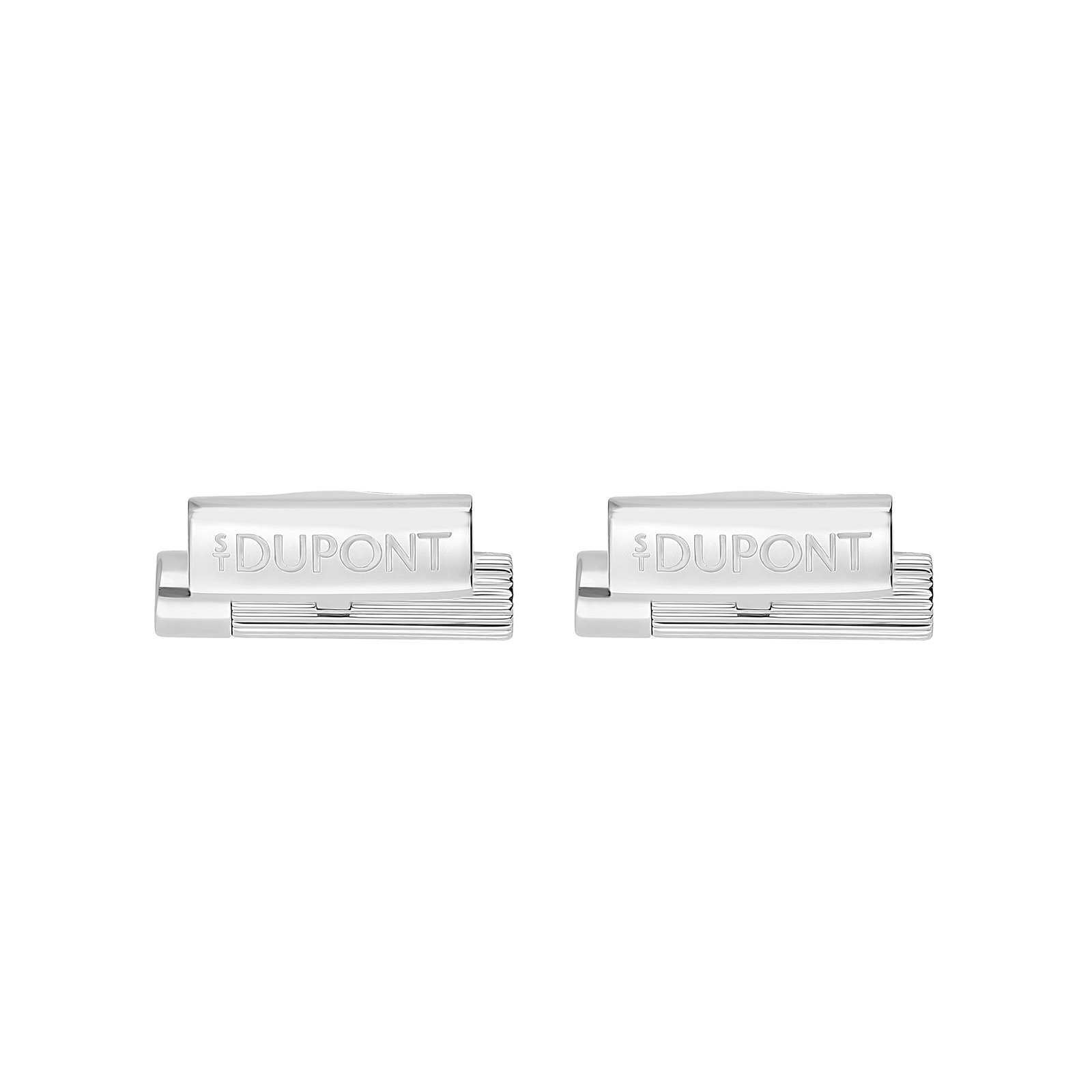 cufflinks Rectangular cufflinks silver view 2
