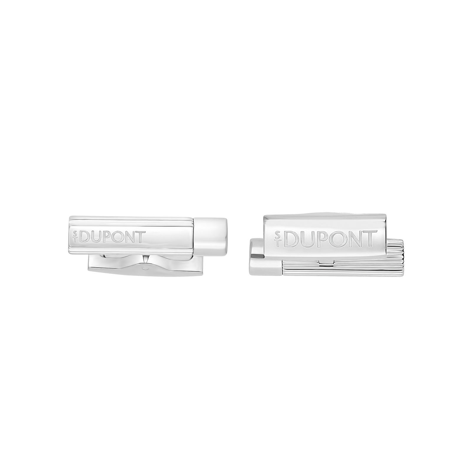 cufflinks Rectangular cufflinks silver view 3