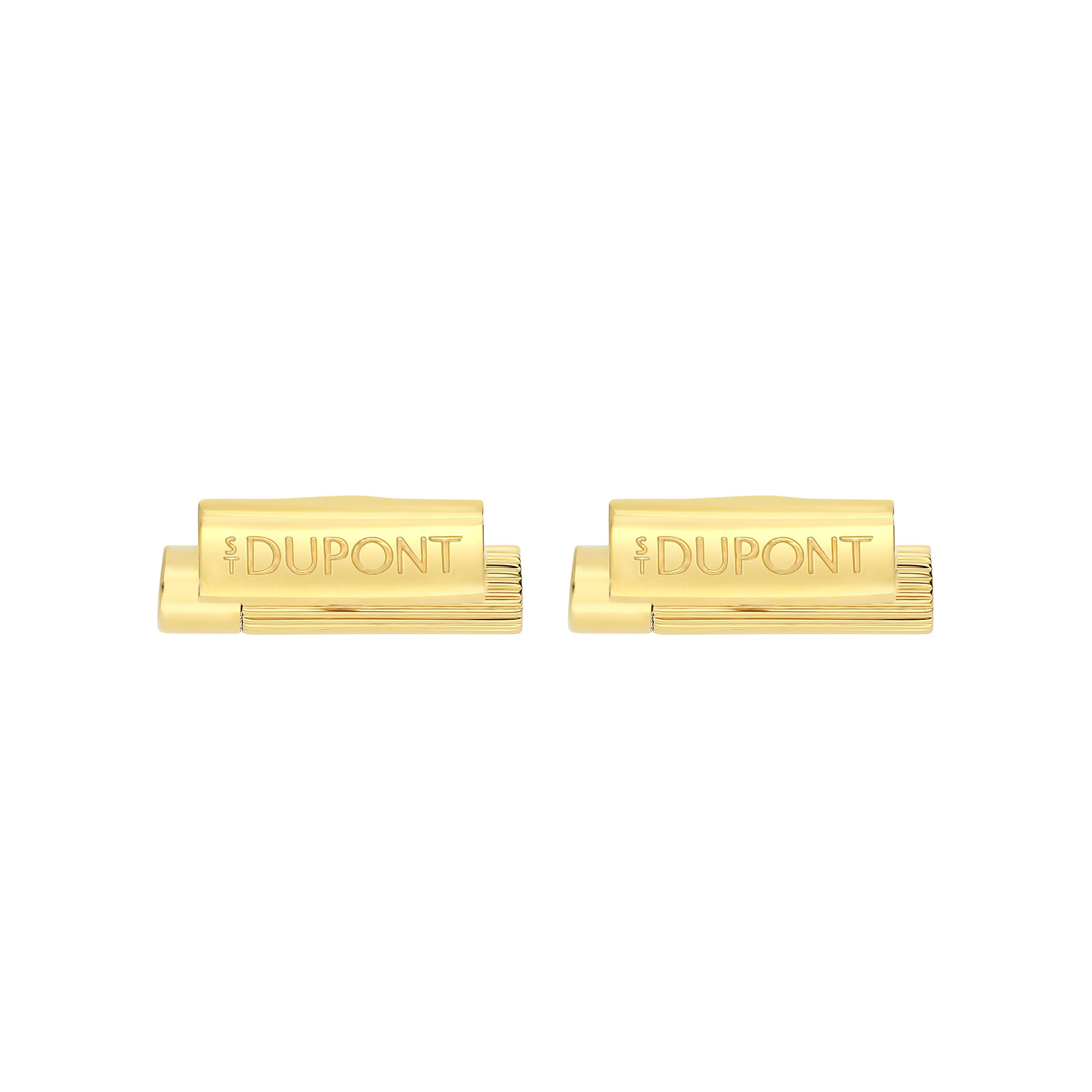 cufflinks Rectangular cufflinks gold view 2