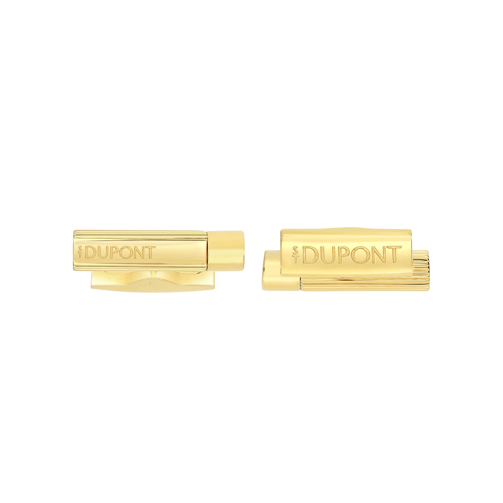 cufflinks Rectangular cufflinks gold view 3