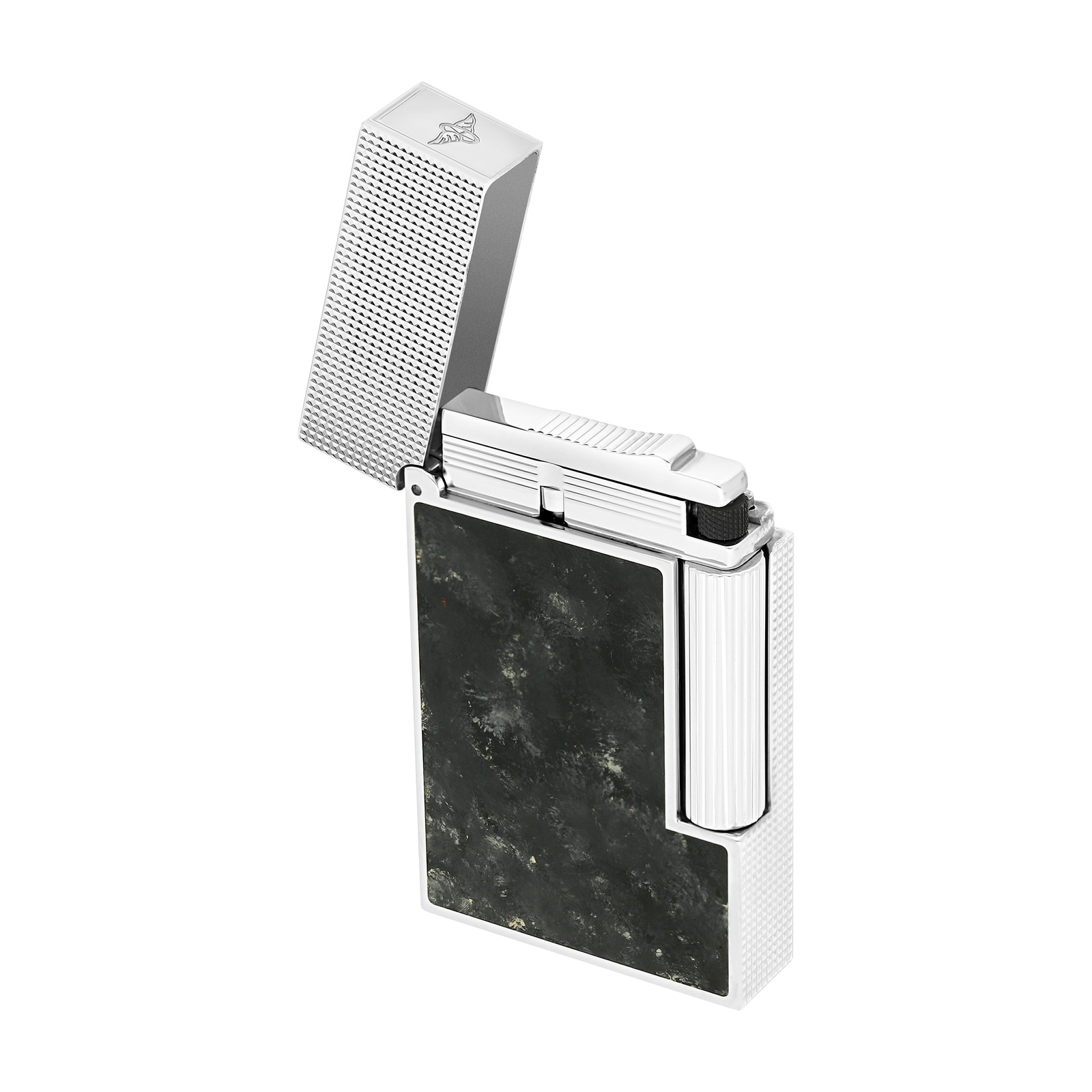 ligne 2 Lacquered lighter Savoir-Faire Popote black view 4