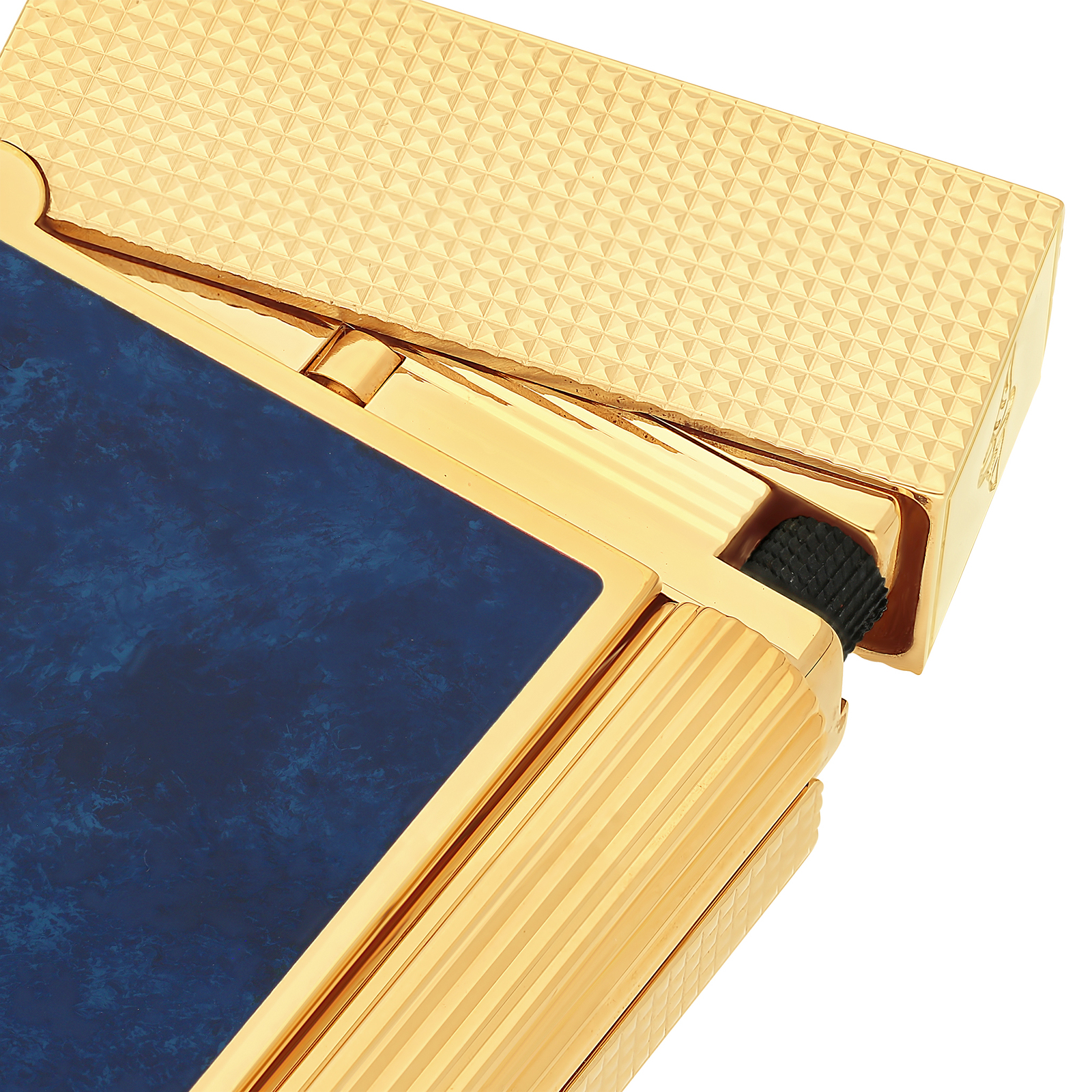 ligne 2 Lacquered lighter Savoir-Faire Popote blue view 2
