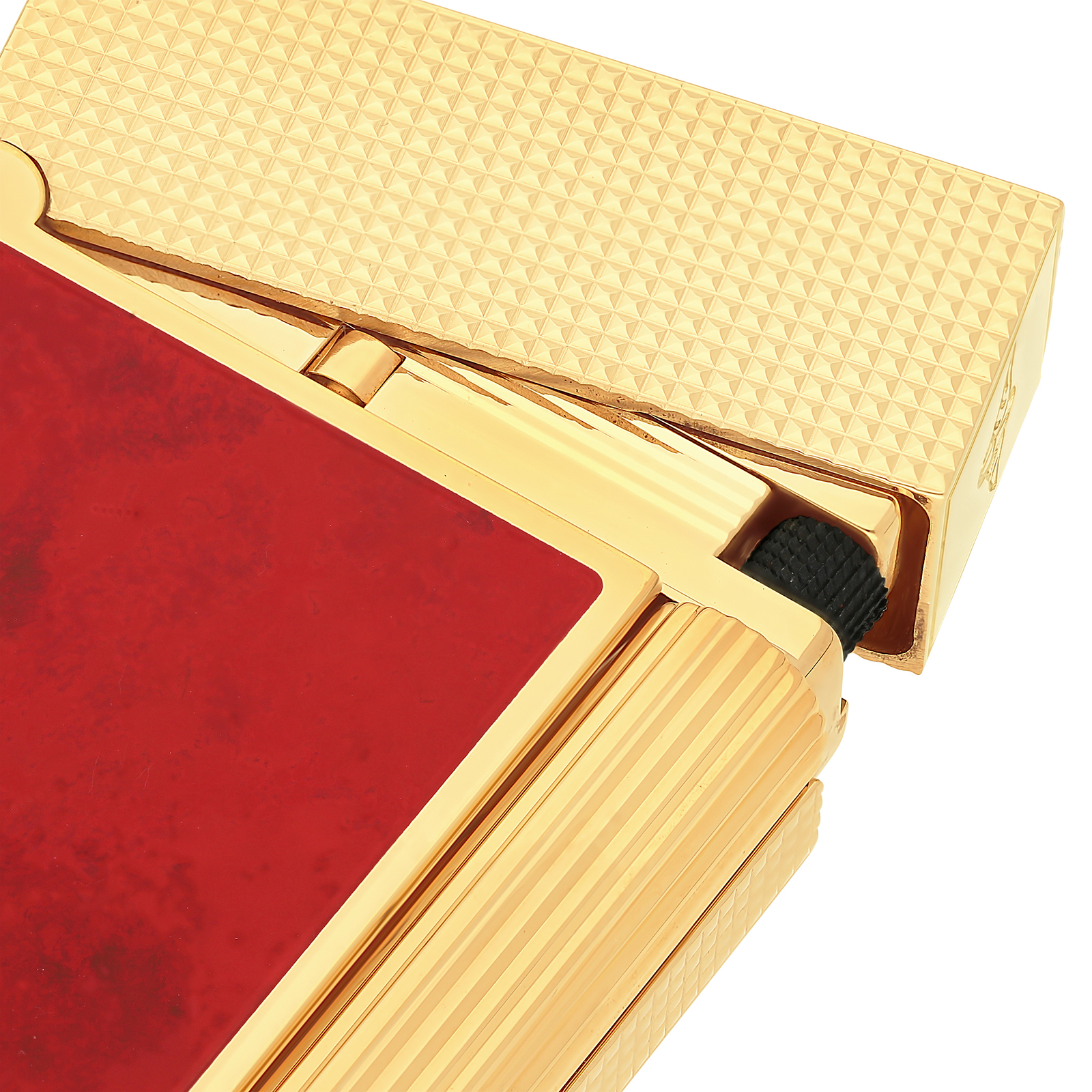 ligne 2 Lacquered lighter Savoir-Faire Popote red view 4
