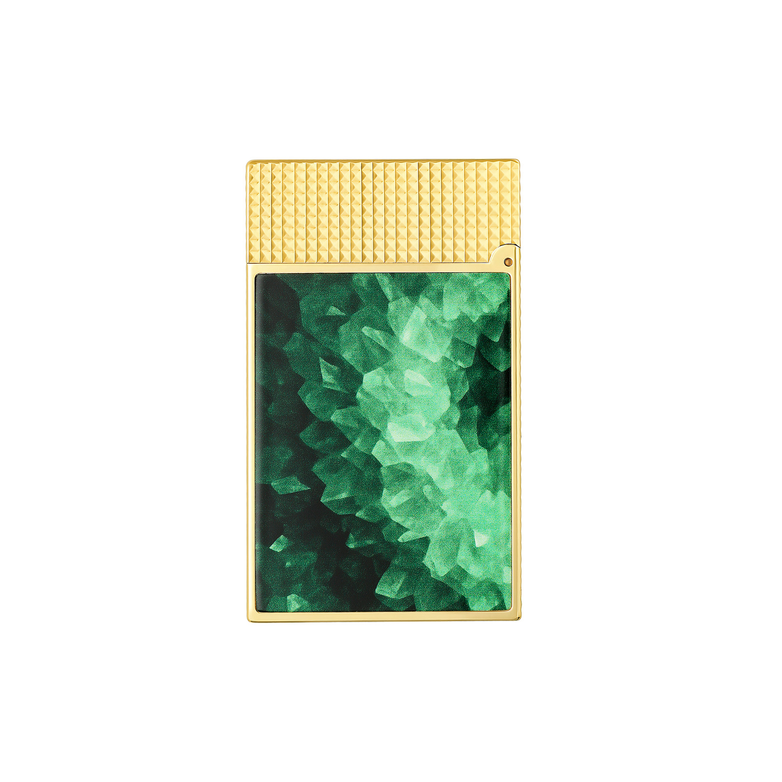 Ligne 2 Lacquered lighter Géode green view 3
