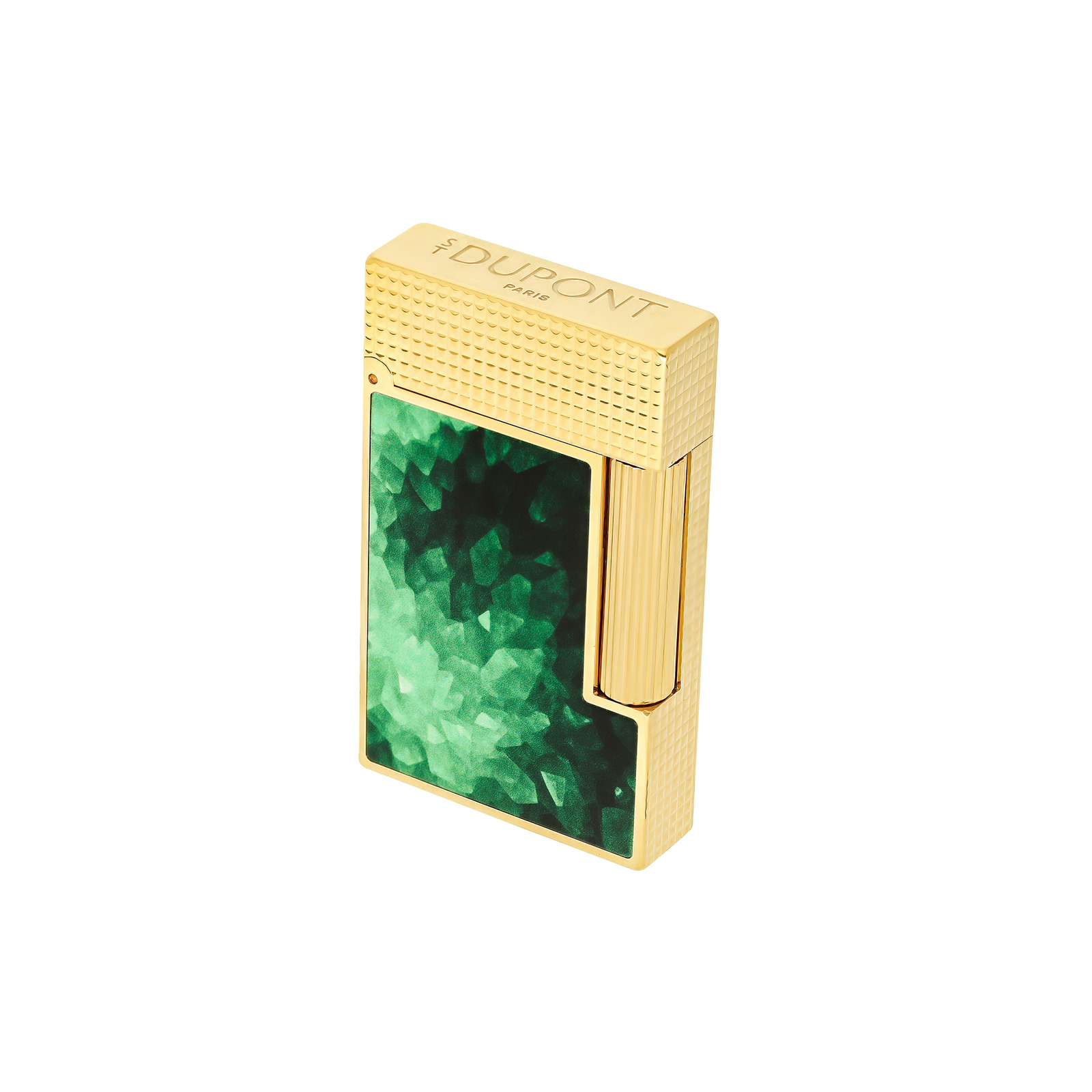 Ligne 2 Lacquered lighter Géode green view 4
