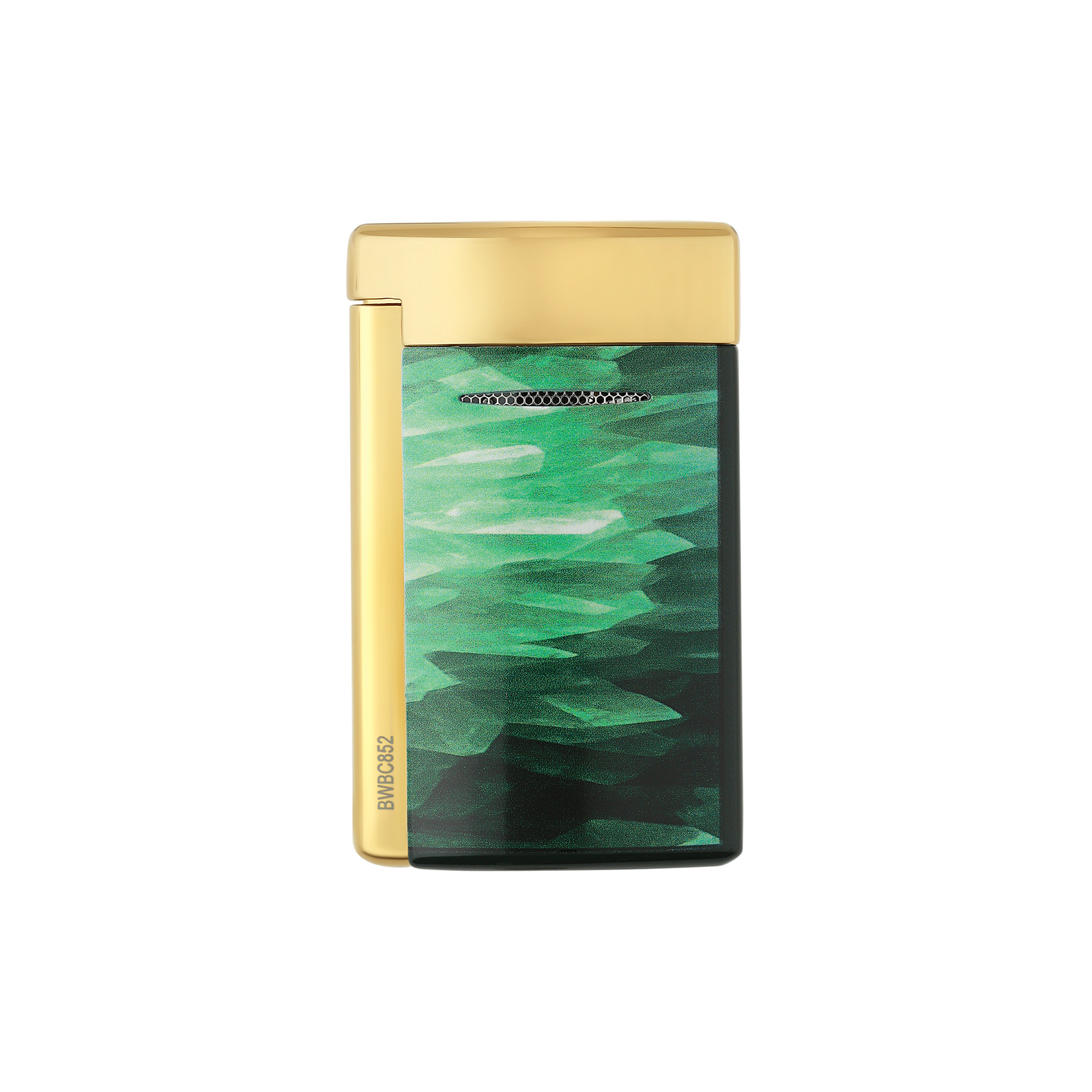 Minijet Lacquered lighter Géode green view 3