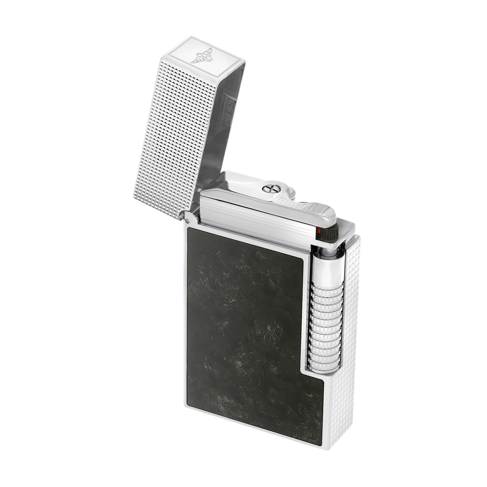 le grand dupont Lacquered lighter Savoir-Faire Popote black view 4