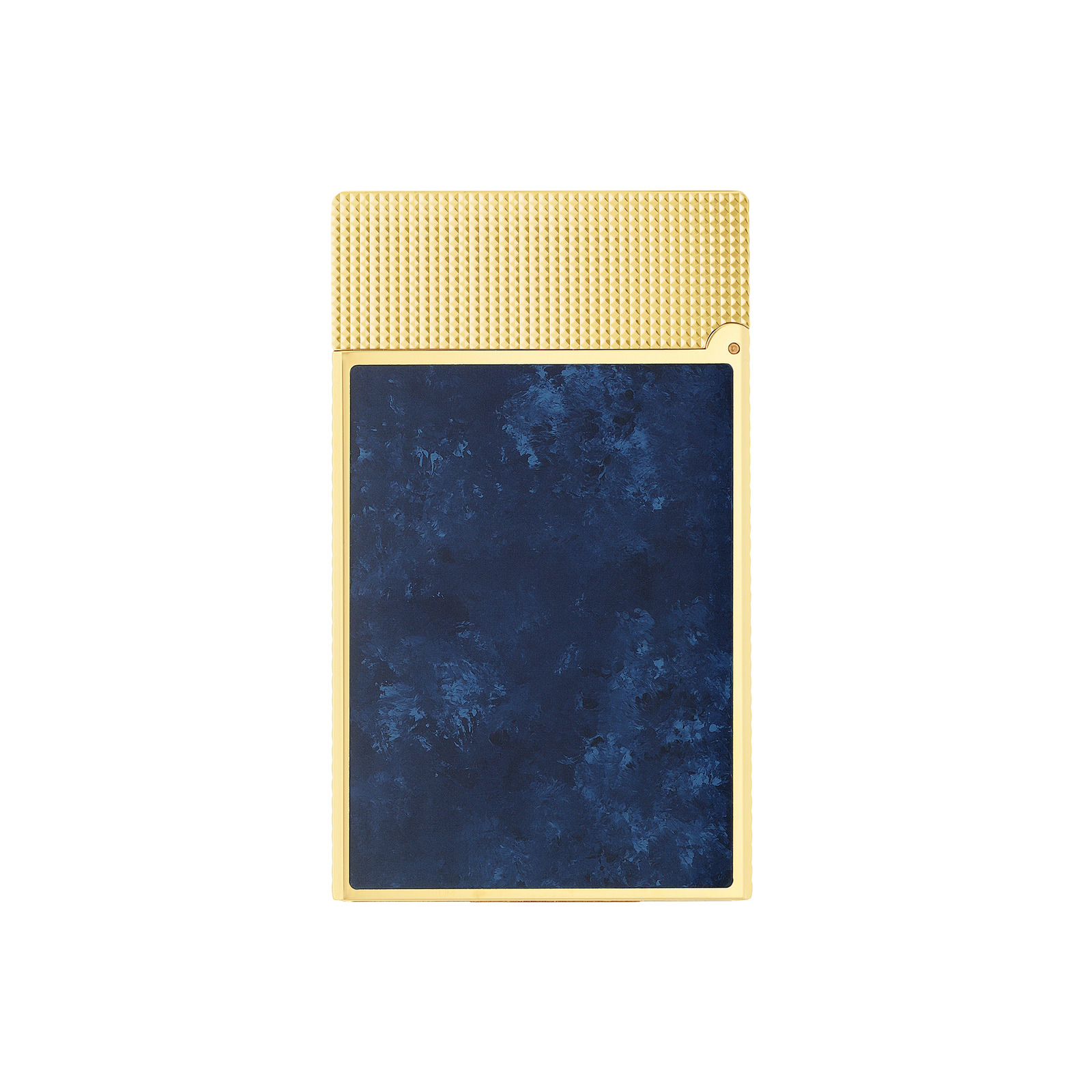 le grand dupont Lacquered lighter Savoir-Faire Popote blue view 3