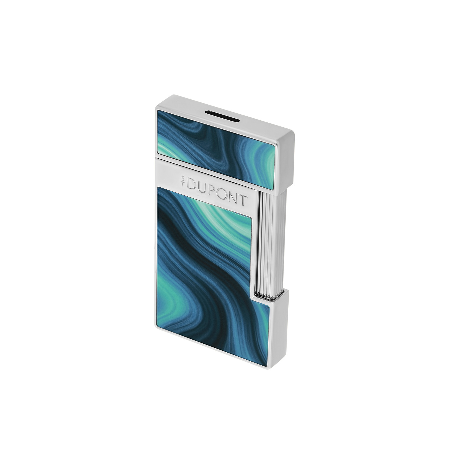 Slimmy Lacquered lighter Géode blue view 4