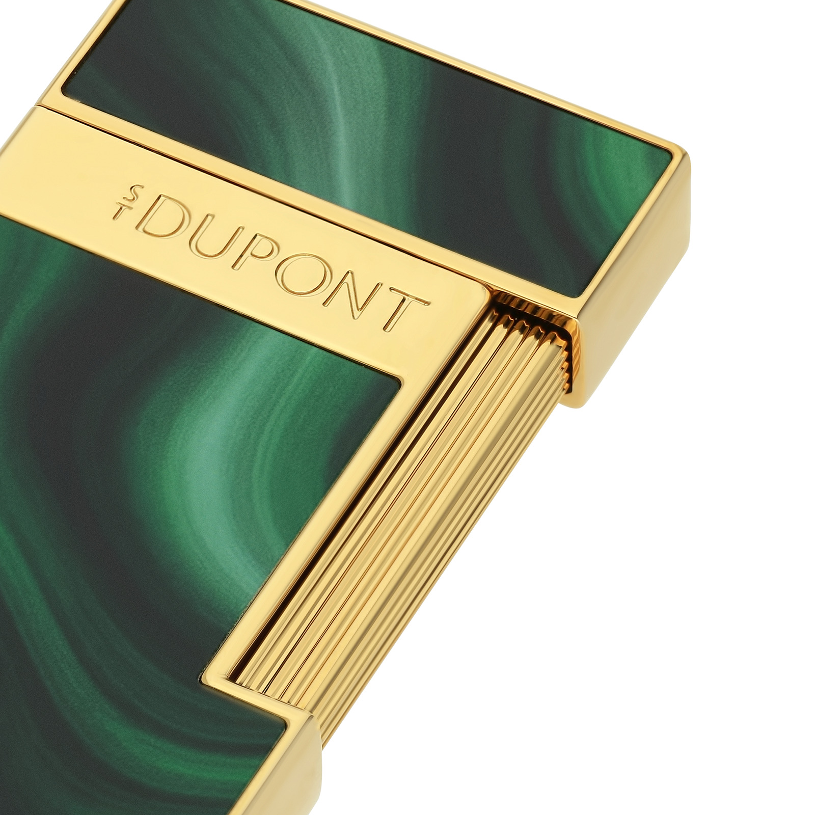 Slimmy Lacquered lighter Géode green view 2