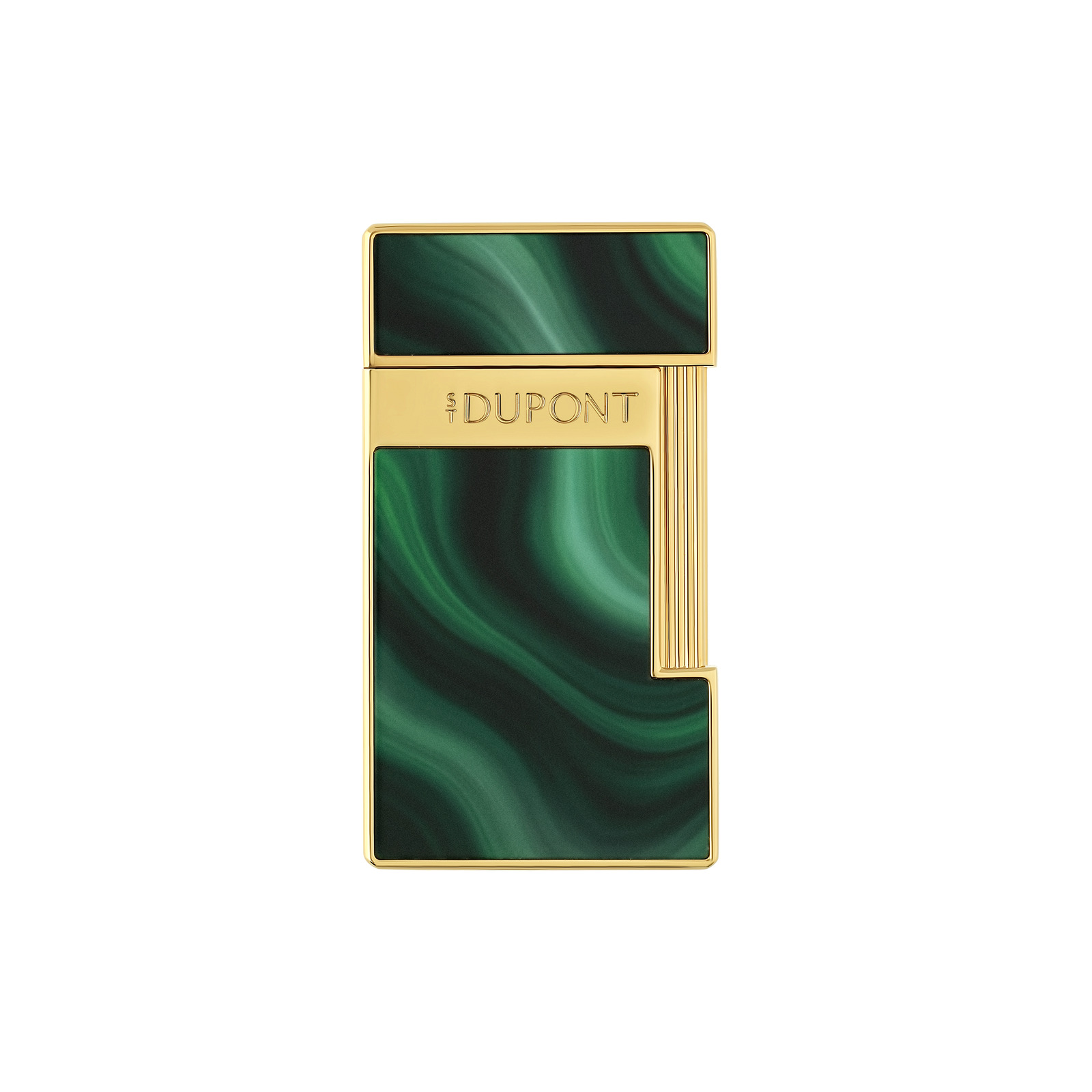 Slimmy Lacquered lighter Géode green