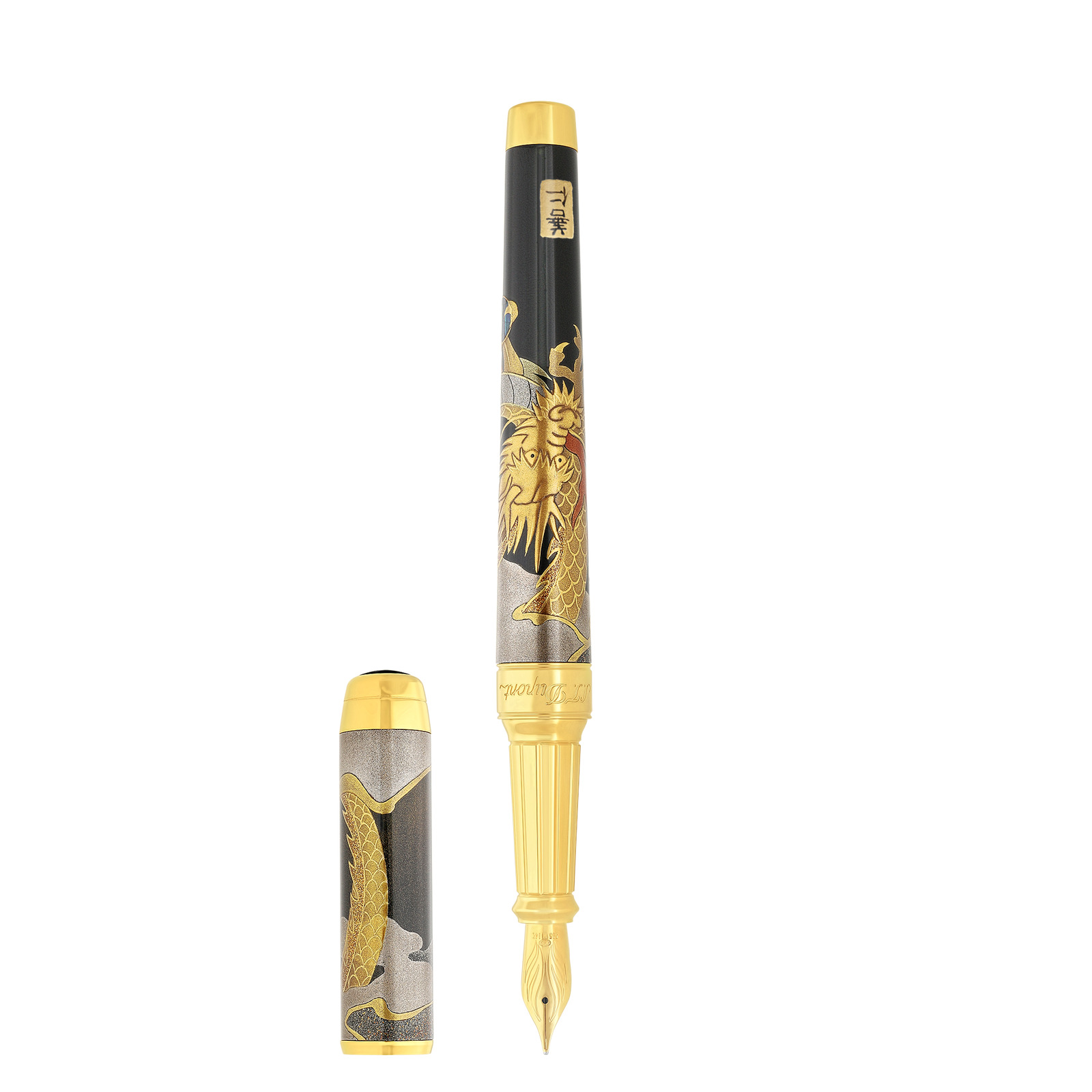 line d eternity Fountain pen XL maki-e brown