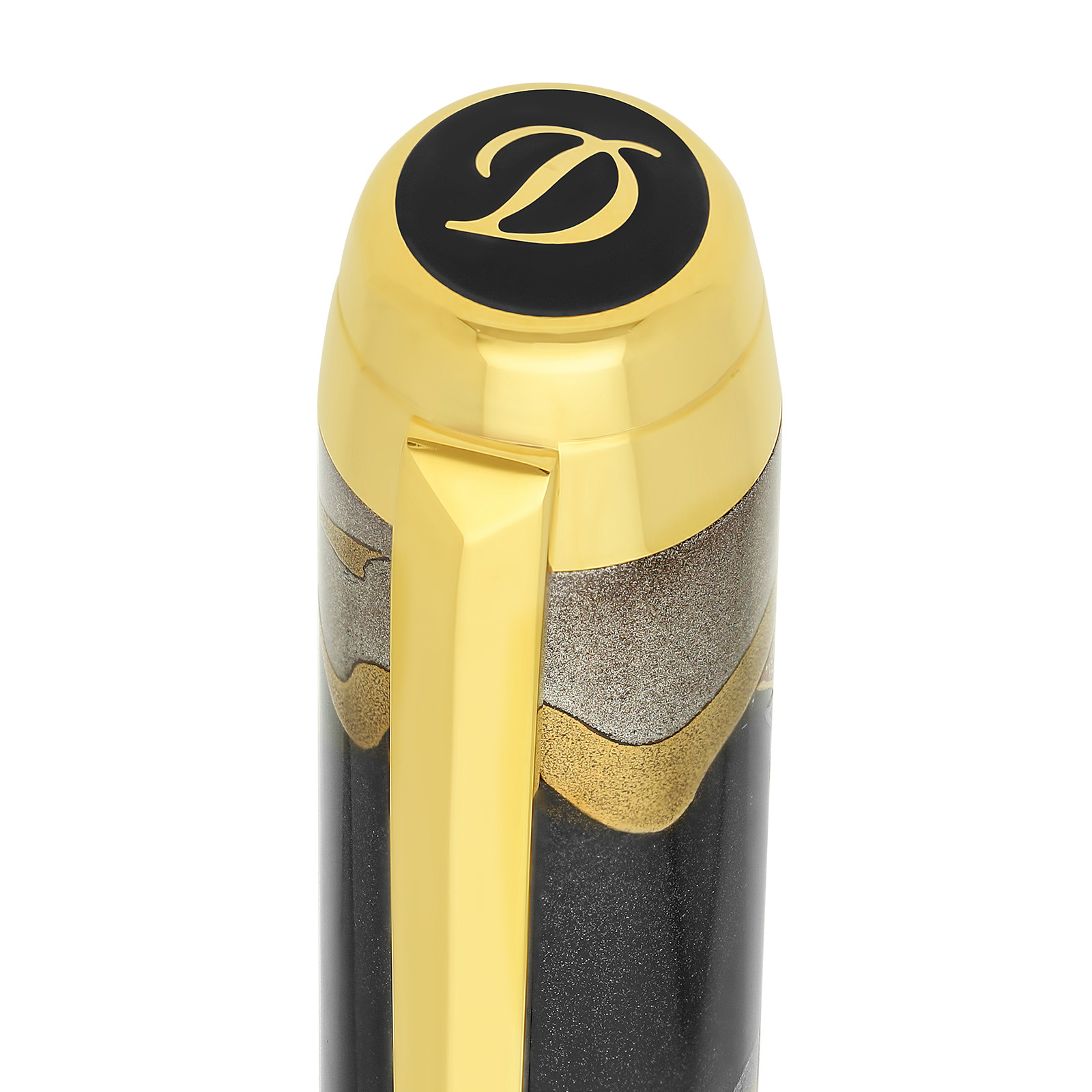 line d eternity Fountain pen XL maki-e brown view 4