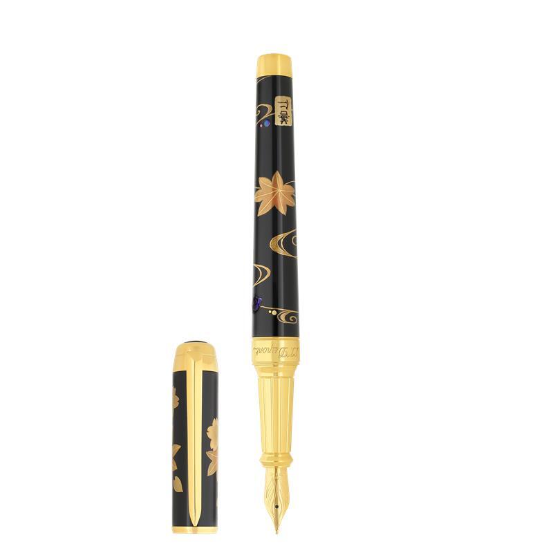 line d eternity Fountain pen XL maki-e brown