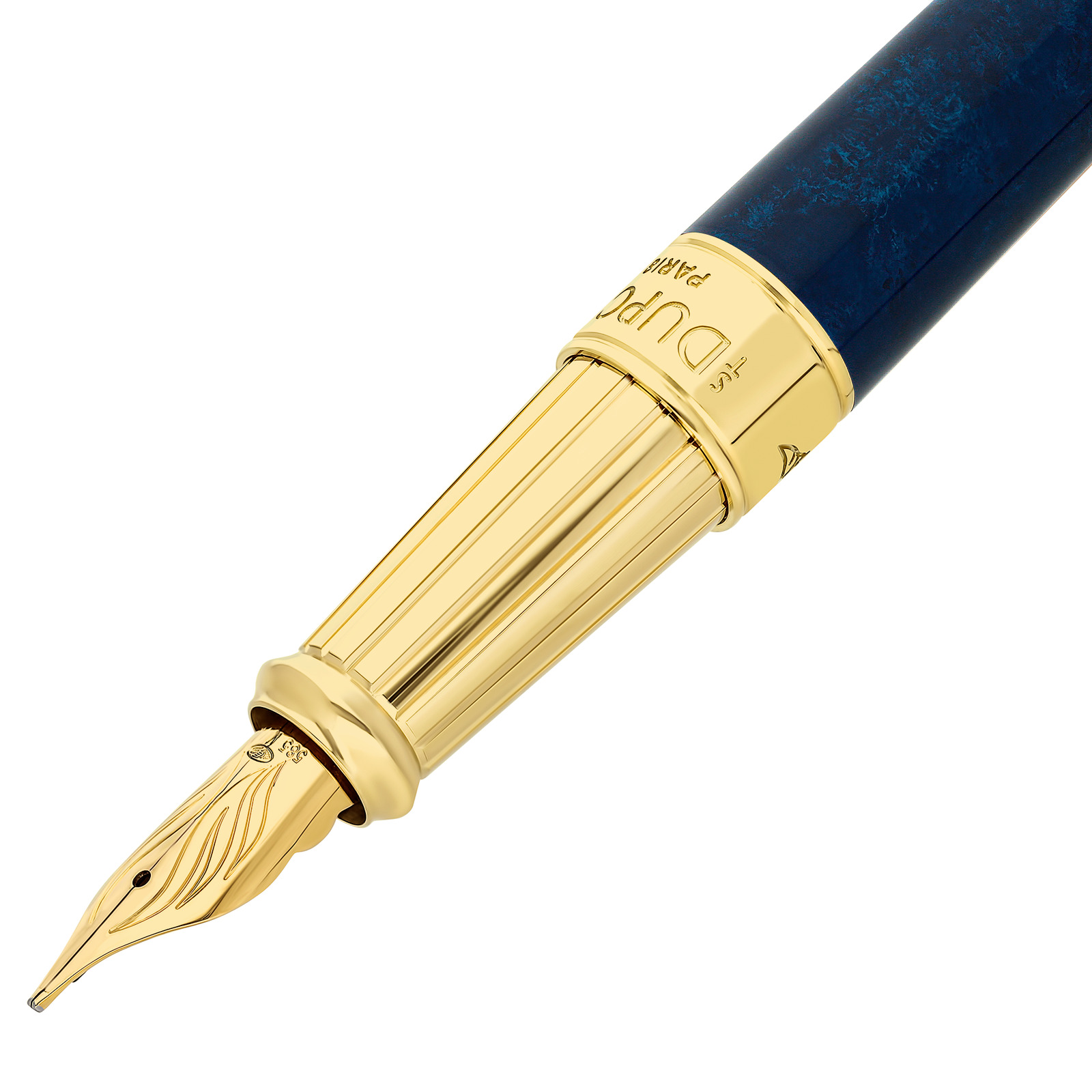 line d eternity Fountain pen large Savoir-Faire Popote blue view 2