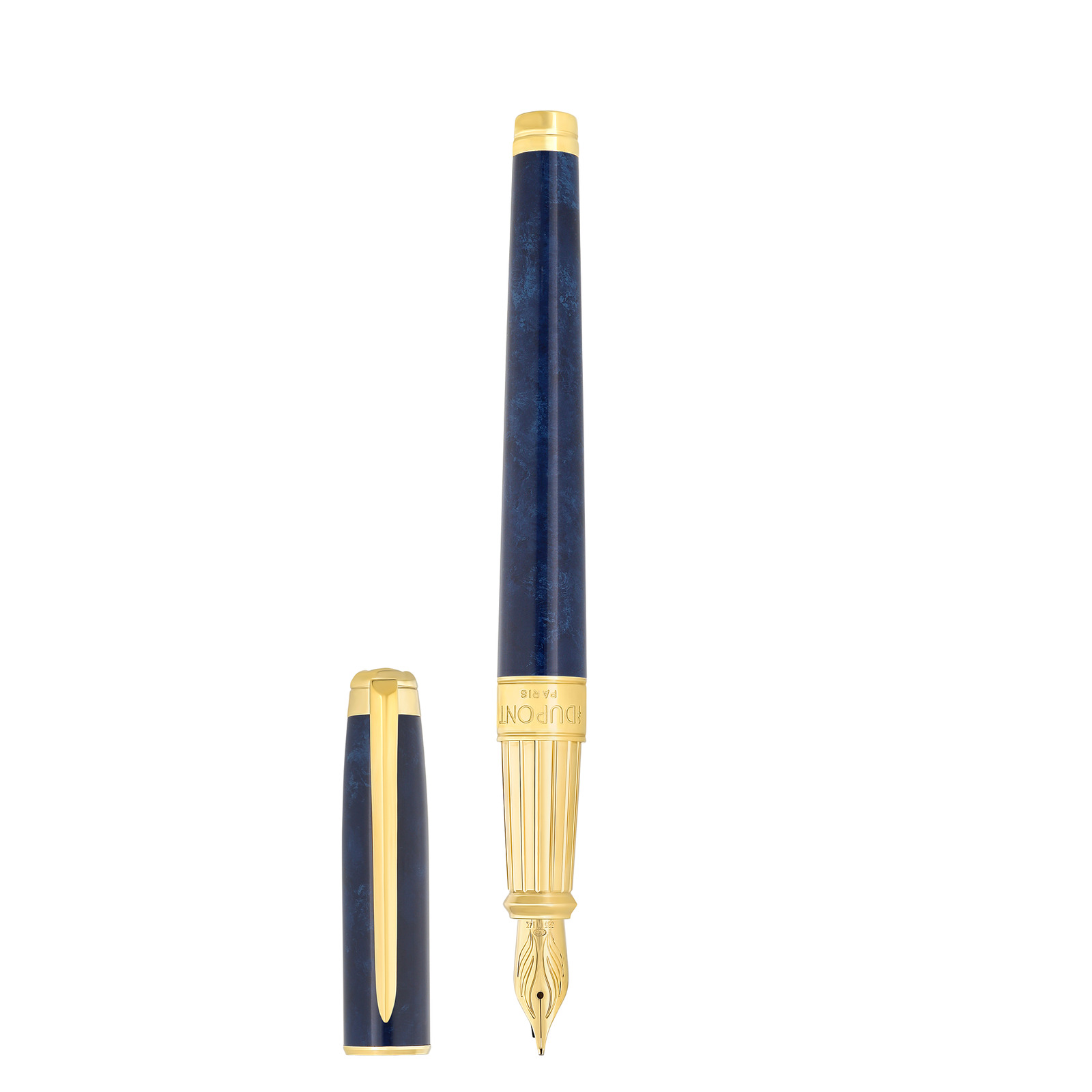 line d eternity Fountain pen large Savoir-Faire Popote blue