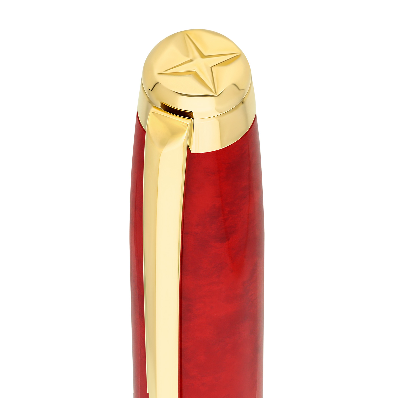 line d eternity Rollerball pen large Savoir-Faire Popote red view 4