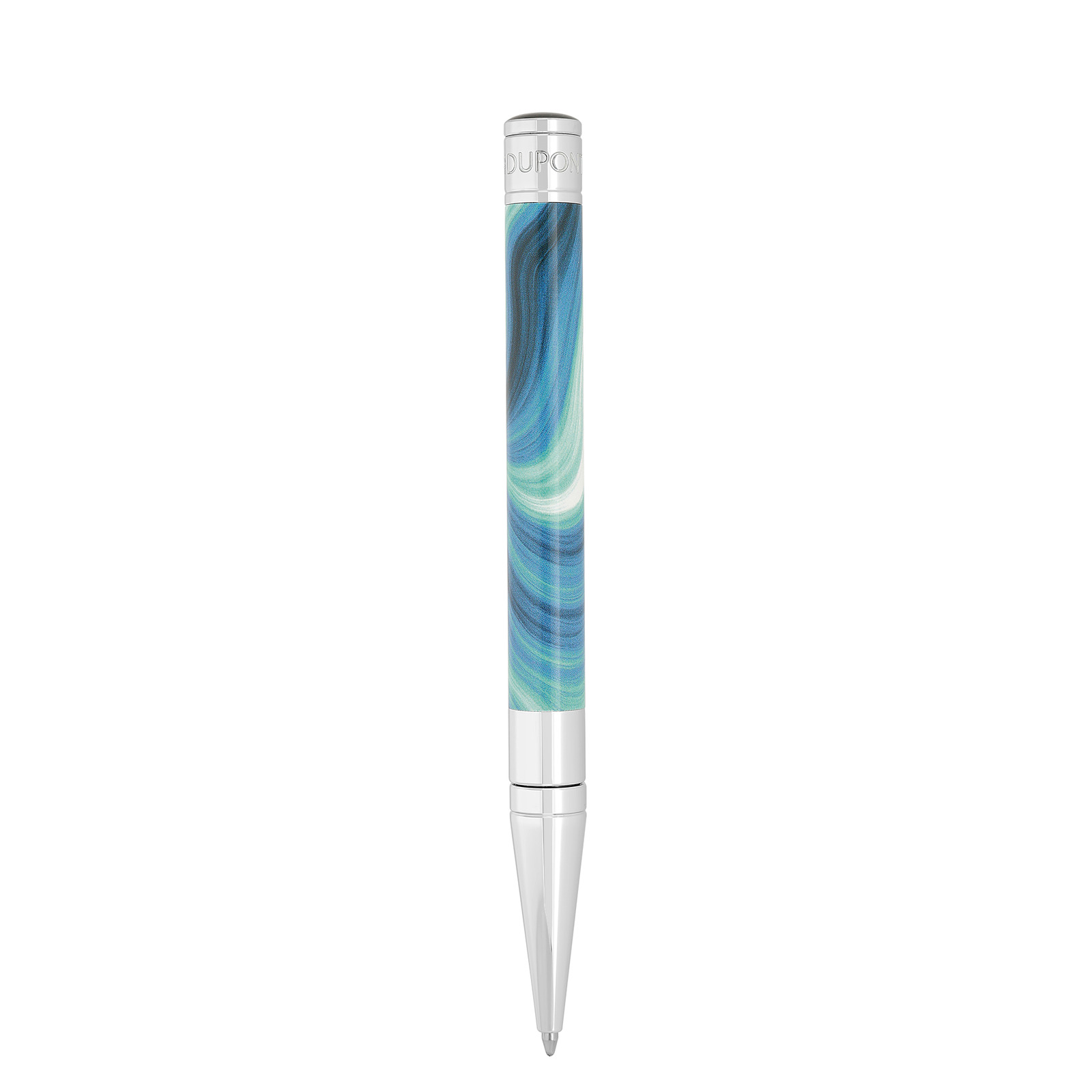 Initial Ballpoint pen Géode blue view 3