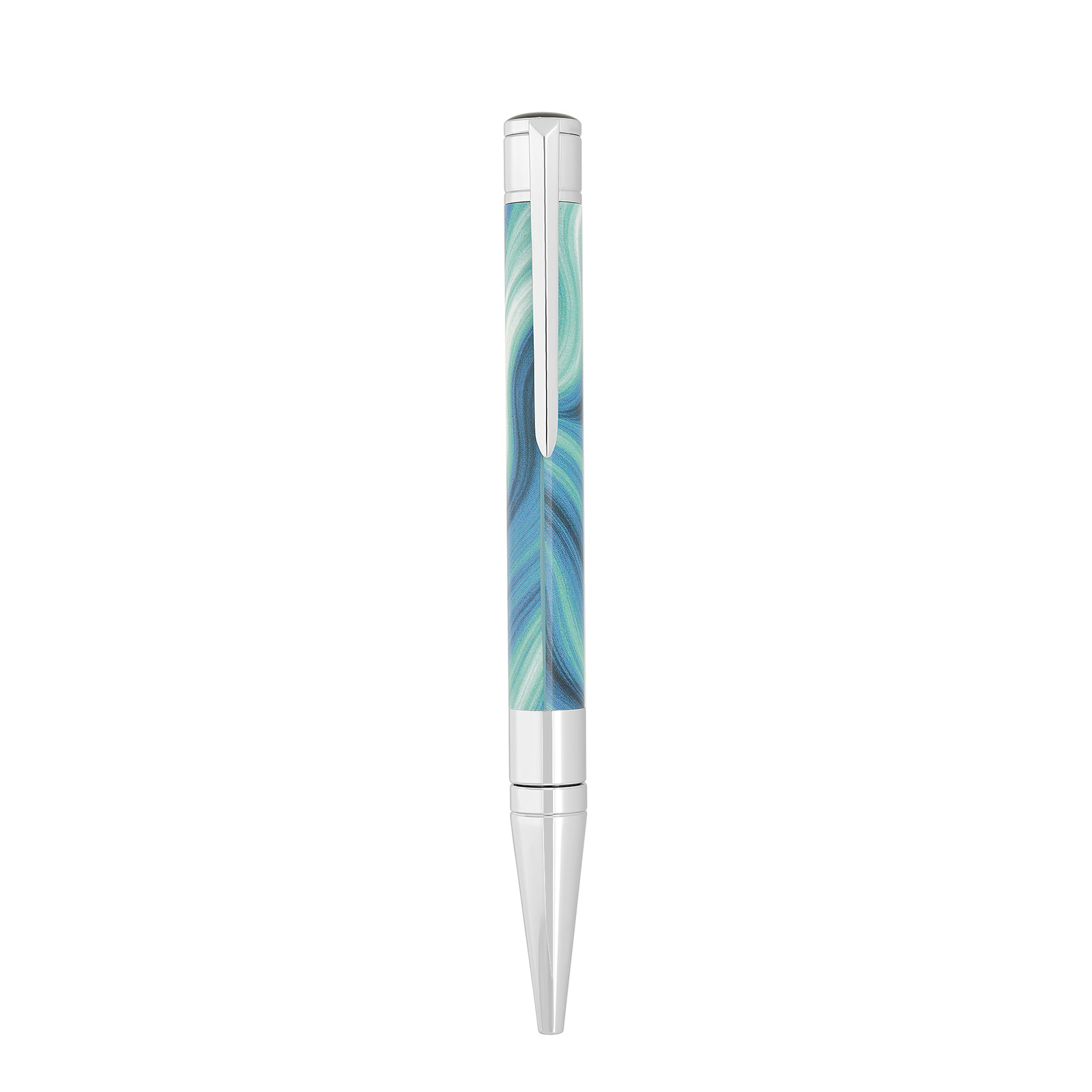 Initial Ballpoint pen Géode blue