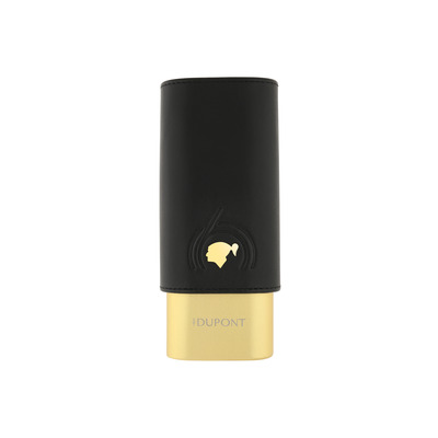 2 cigar case Leather case Cohiba 60 black