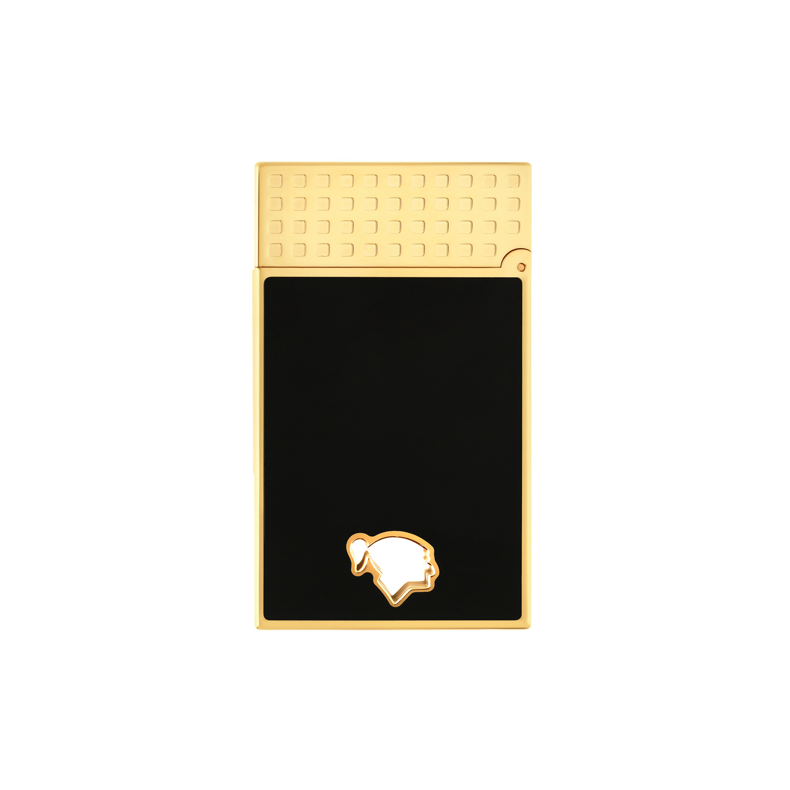 ligne 2 Lacquered lighter Cohiba 60 black view 3