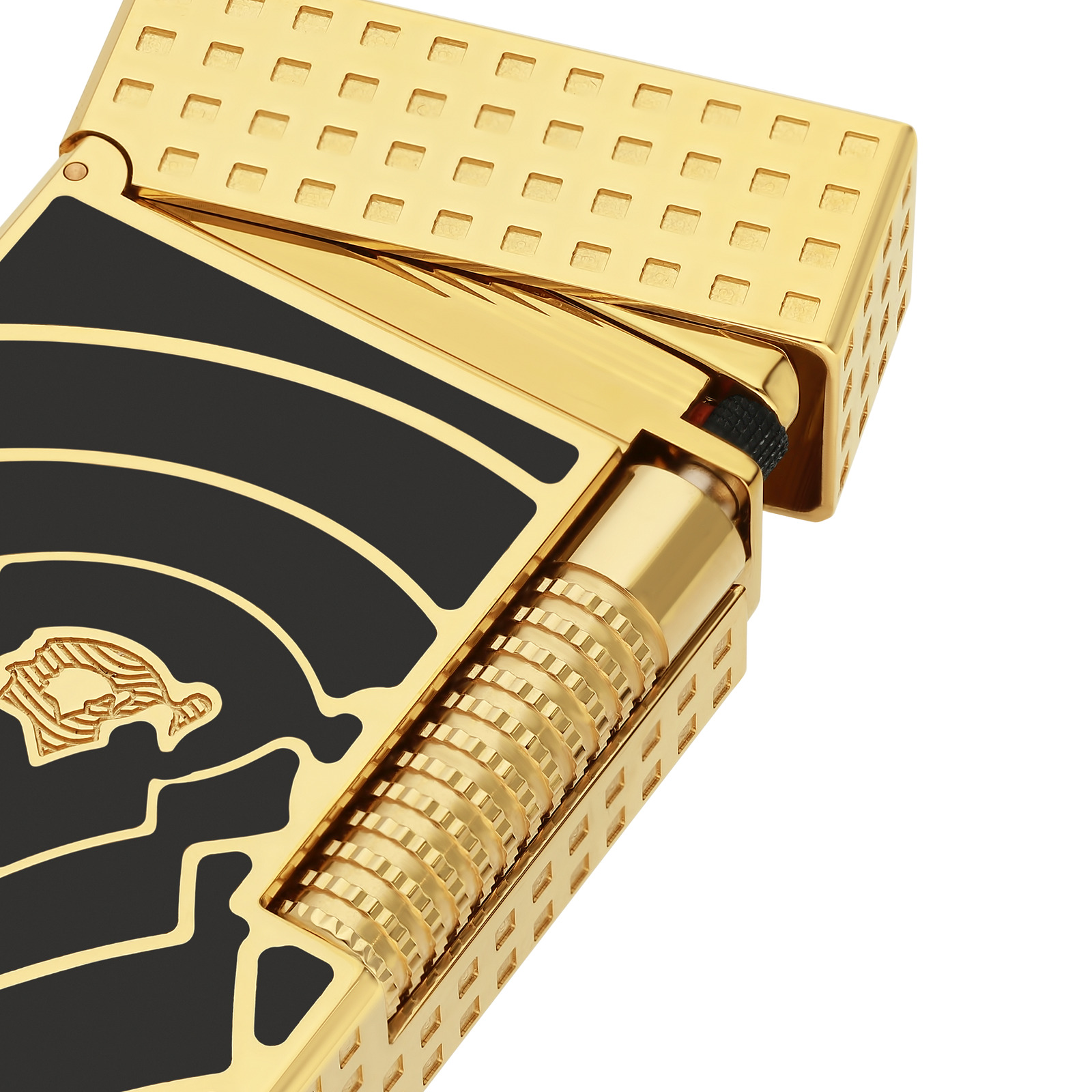 le grand dupont Lacquered lighter Cohiba 60 black view 2