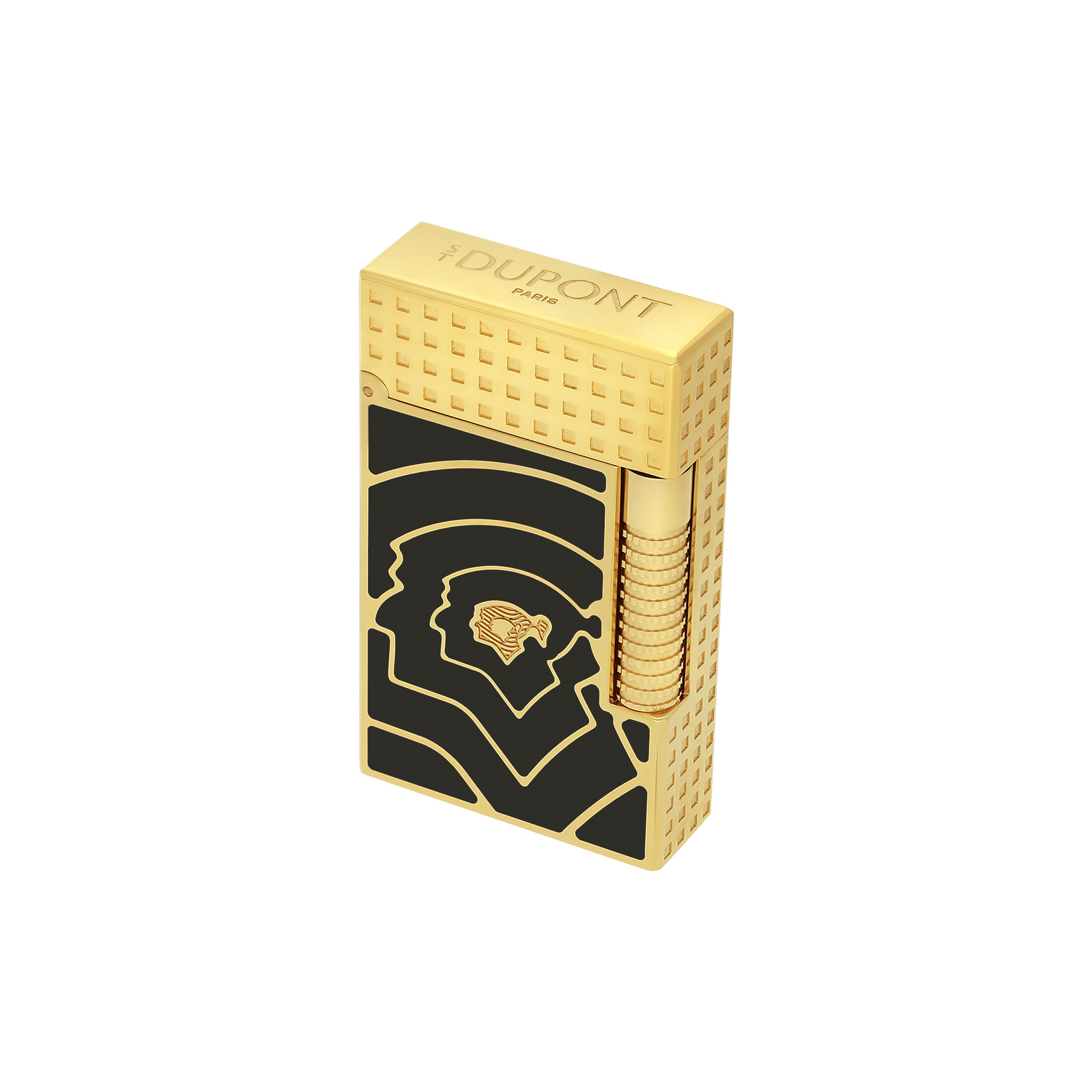 le grand dupont Lacquered lighter Cohiba 60 black view 4